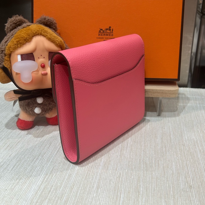 Hermes Constance Wallet 8W evercolor 牛皮銀扣-3