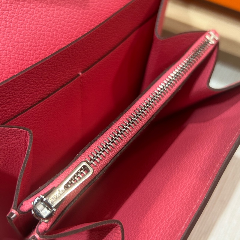Hermes Constance Wallet 8W evercolor 牛皮銀扣-4