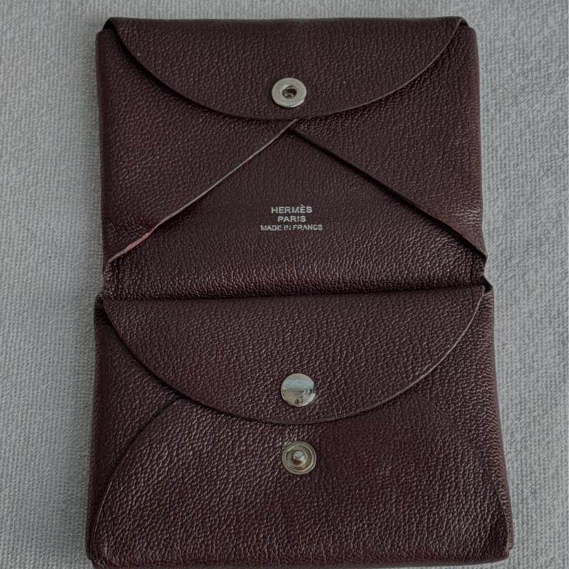 Hermes Calvi Duo Mysore goatskin愛馬仕卡包-13