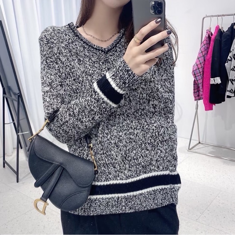 DIOR黑色金扣mini手提馬鞍包98新19*16*5配件塵袋-0