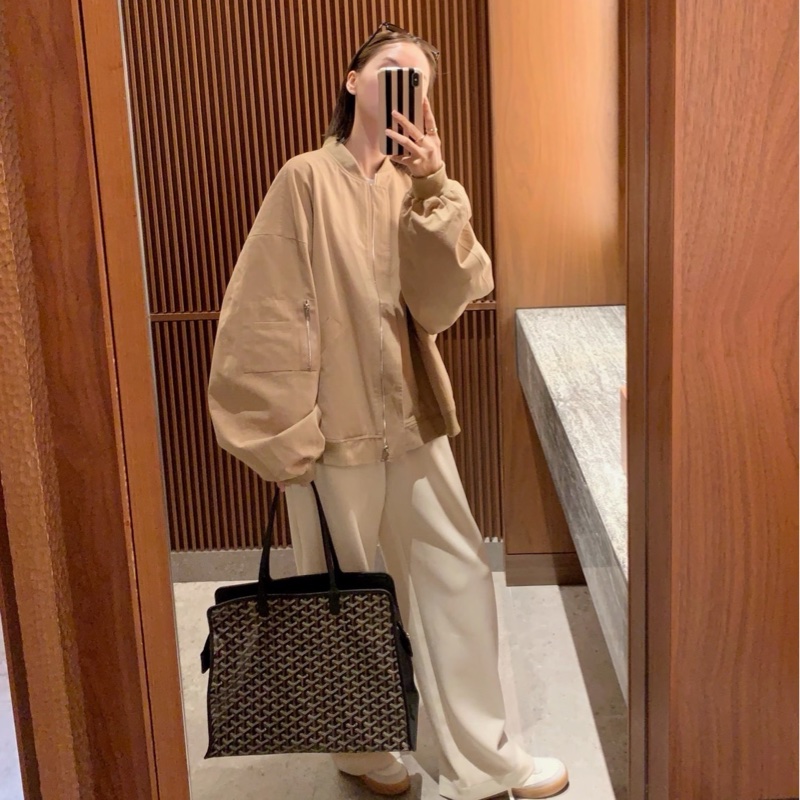 GOYARD   hardy黑色Y字滿印子母手提單肩購物袋99新40*30*17配件塵袋-0