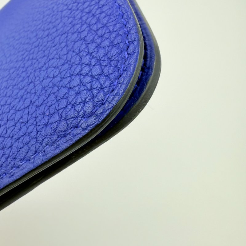 HERMES - 7T電光藍 Togo Dogon長夾-7