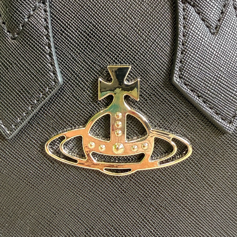 Vivienne Westwood Yasmine Small 黑色 手提包|近新閒置|附購買證明-4