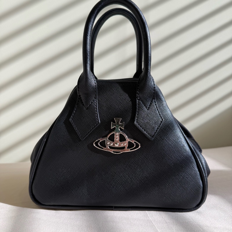Vivienne Westwood Yasmine Small 黑色 手提包|近新閒置|附購買證明-11