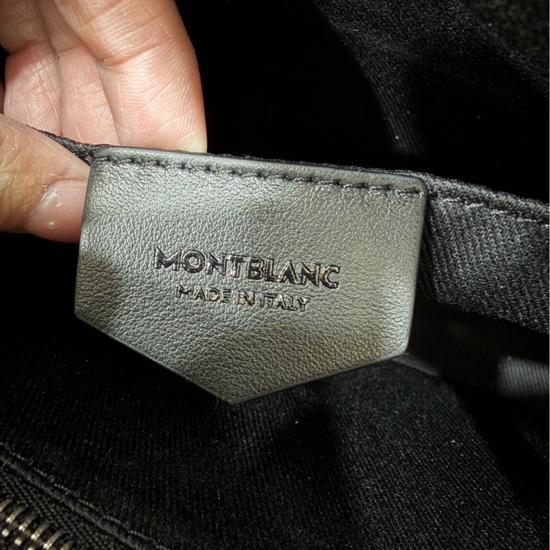 montblanc 萬寶龍 黑色 郵差包 斜背包 側背包 肩背包-27