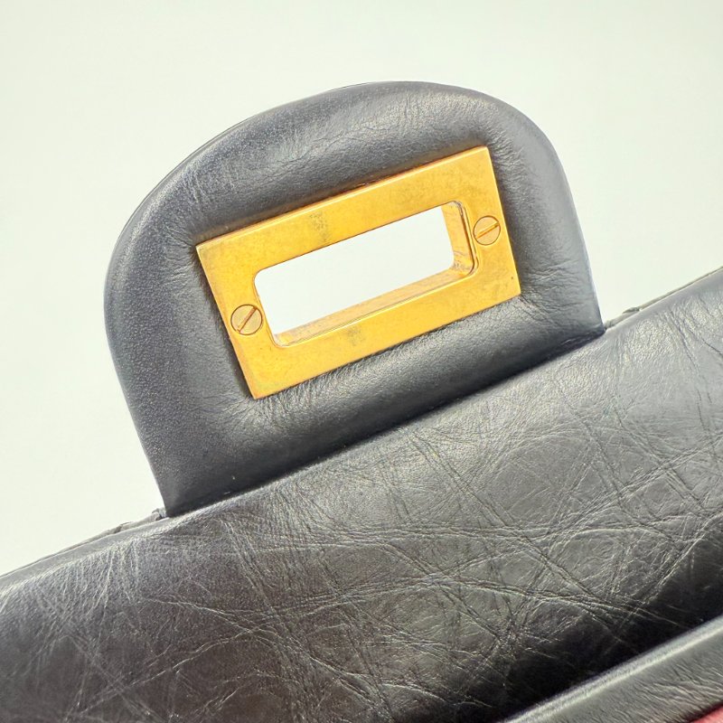 CHANEL - 黑色復古金釦2.55 Handbag-21