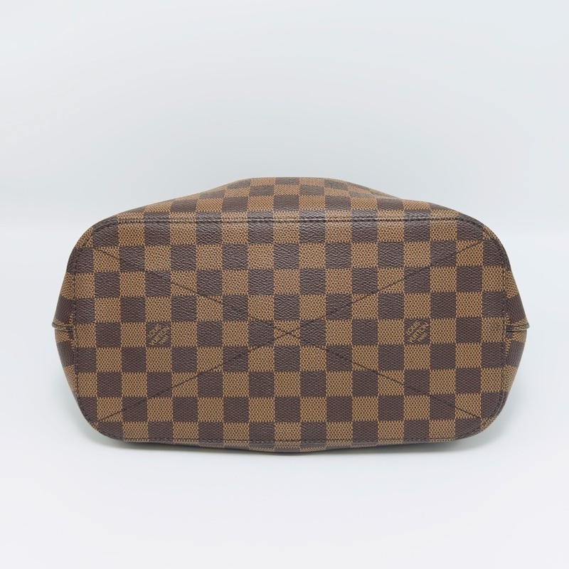 LV siena棕棋盤格中號手提肩背斜背餃子包28*23*15 98新配件塵袋-4