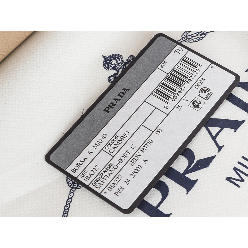 PRADA 女士 Saffiano 單肩包 25SS (1BA227 2EDV F0070)-20