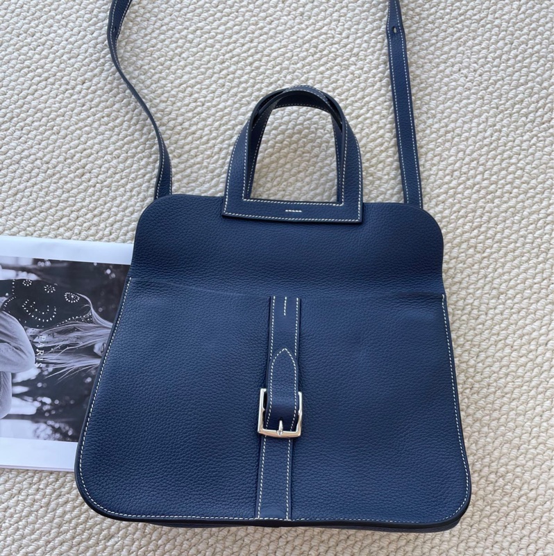 Hermes Halzan 31 瑪瑙藍拼白綠-1