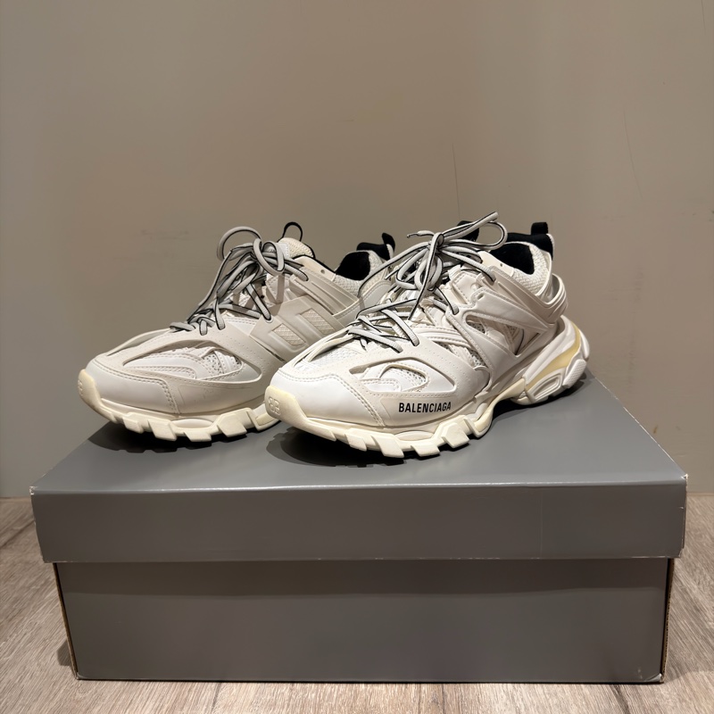 帥哥標配 ⚡️ Balenciaga Track Sneaker 41碼白色 甜價釋出！-2