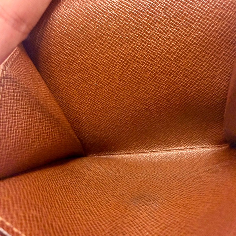 ✔️LV Louis Vuitton 路易威登 Monogram M61652 原花金扣三折零錢短夾-15