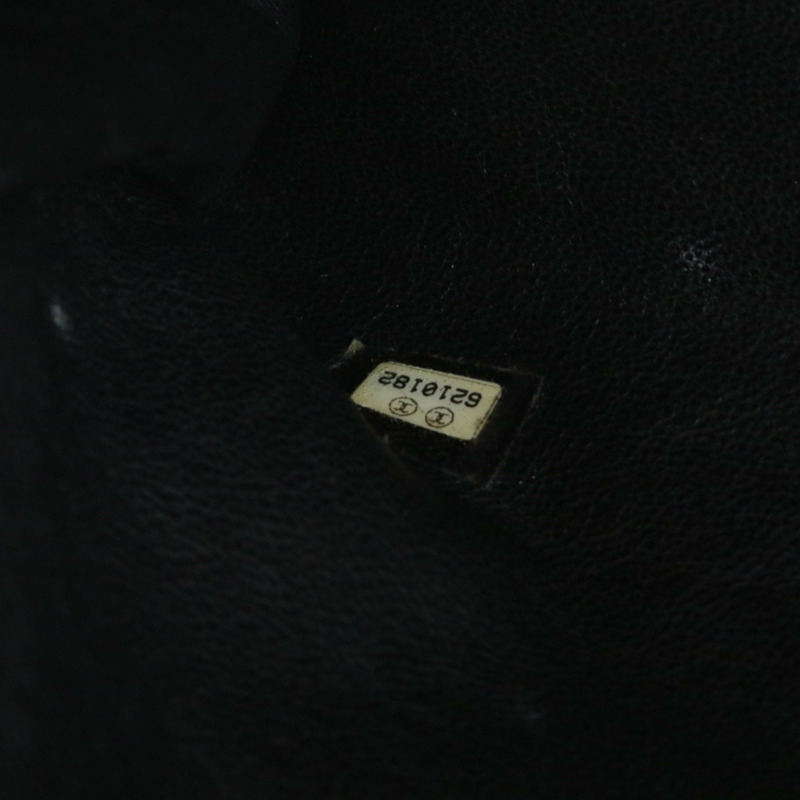 香奈兒 Matelasse 魚子醬皮保齡球包 女士真皮手提包-8