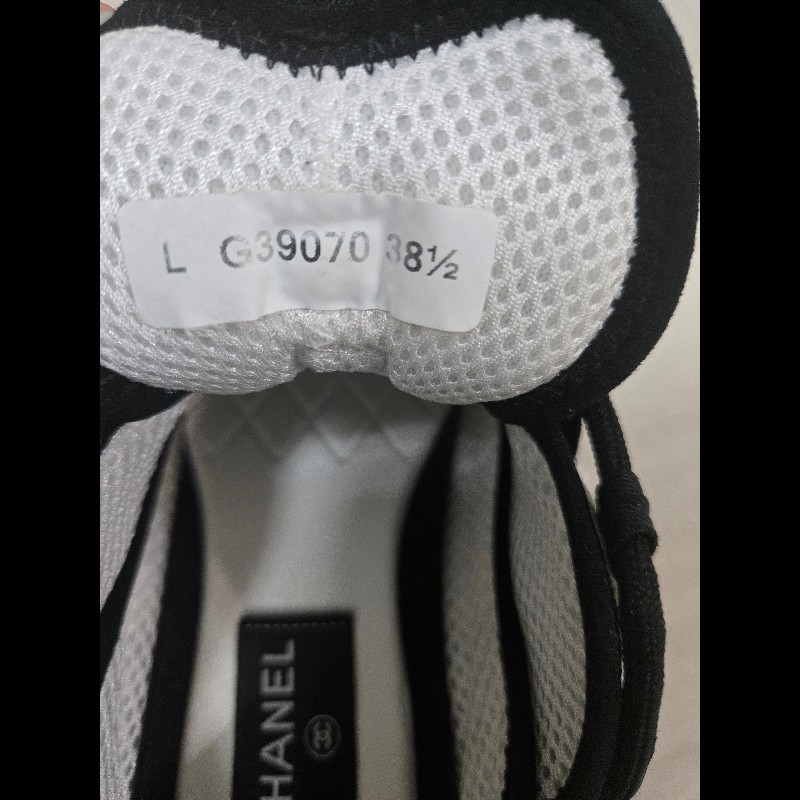 Chanel 香奈兒 經典黑白熊貓配色運動鞋 內增高-17