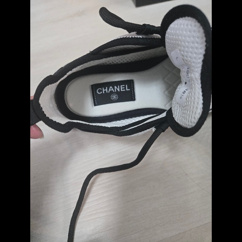 Chanel 香奈兒 經典黑白熊貓配色運動鞋 內增高-19