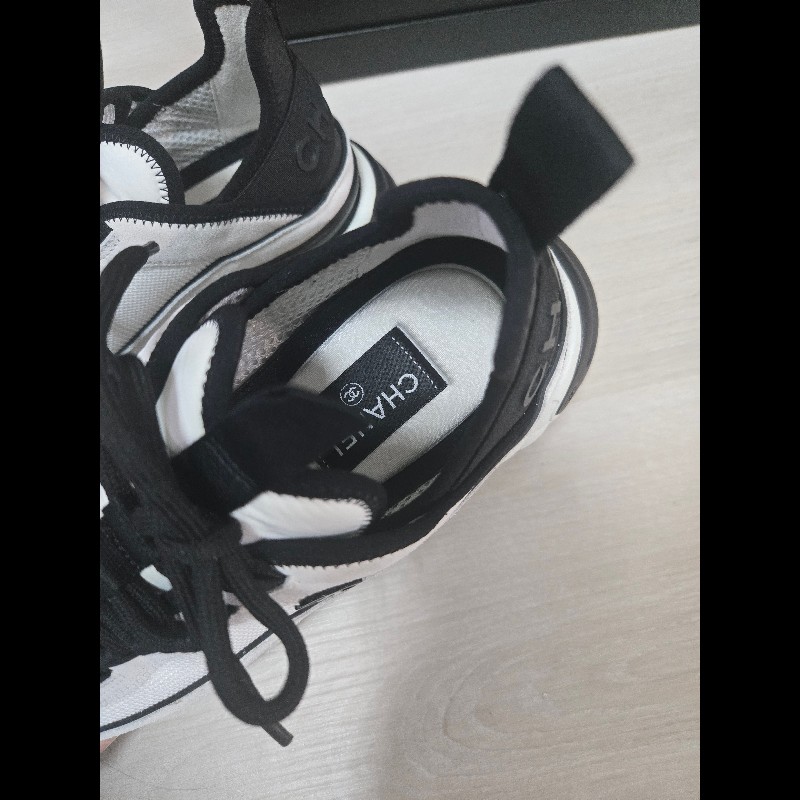 Chanel 香奈兒 經典黑白熊貓配色運動鞋 內增高-20