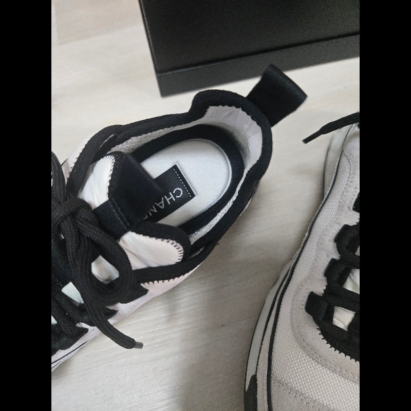 Chanel 香奈兒 經典黑白熊貓配色運動鞋 內增高-21