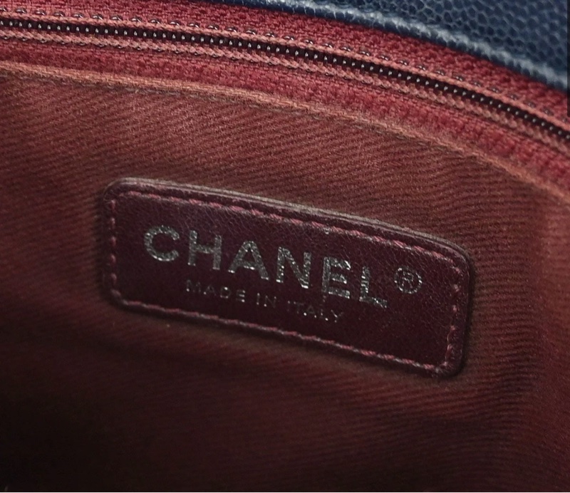 「JL精品代購」9 新 Chanel香奈兒coco handle 黑銀荔枝牛皮 2way手提/肩背包-10