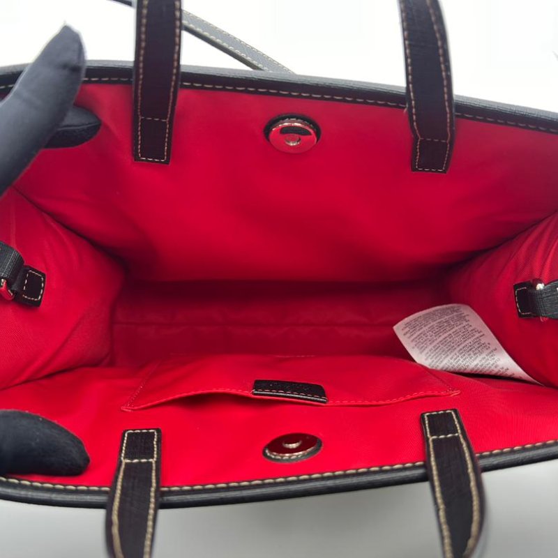 古馳 經典老花帆布手提托特包-21