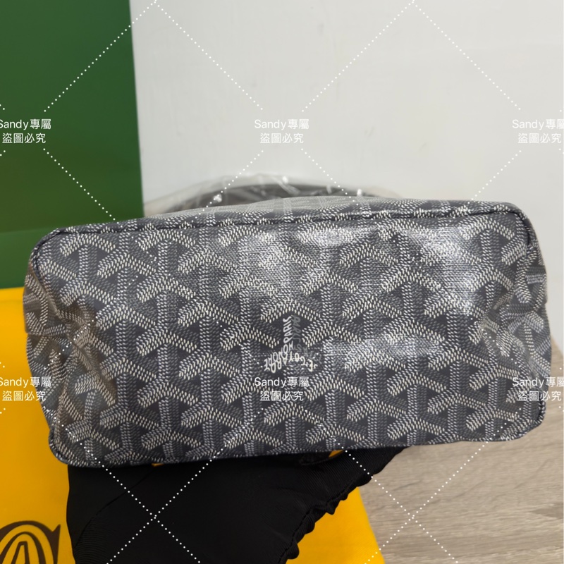 Goyard mini hobo 灰色 全新全配-6