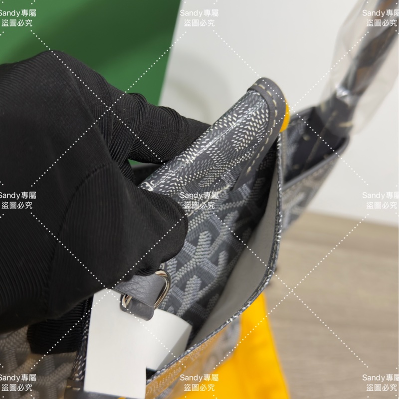 Goyard mini hobo 灰色 全新全配-22