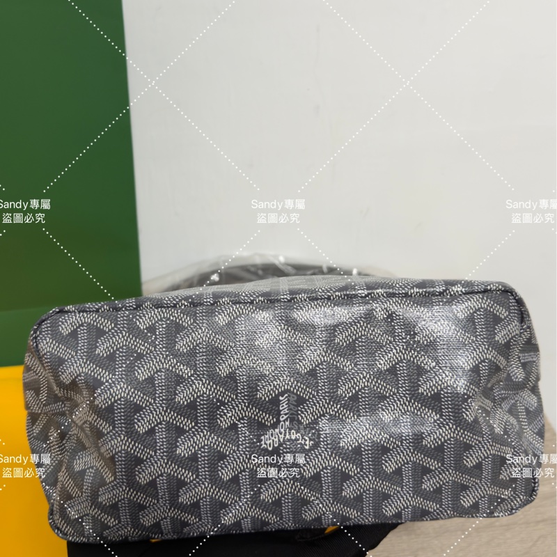Goyard mini hobo 灰色 全新全配-23