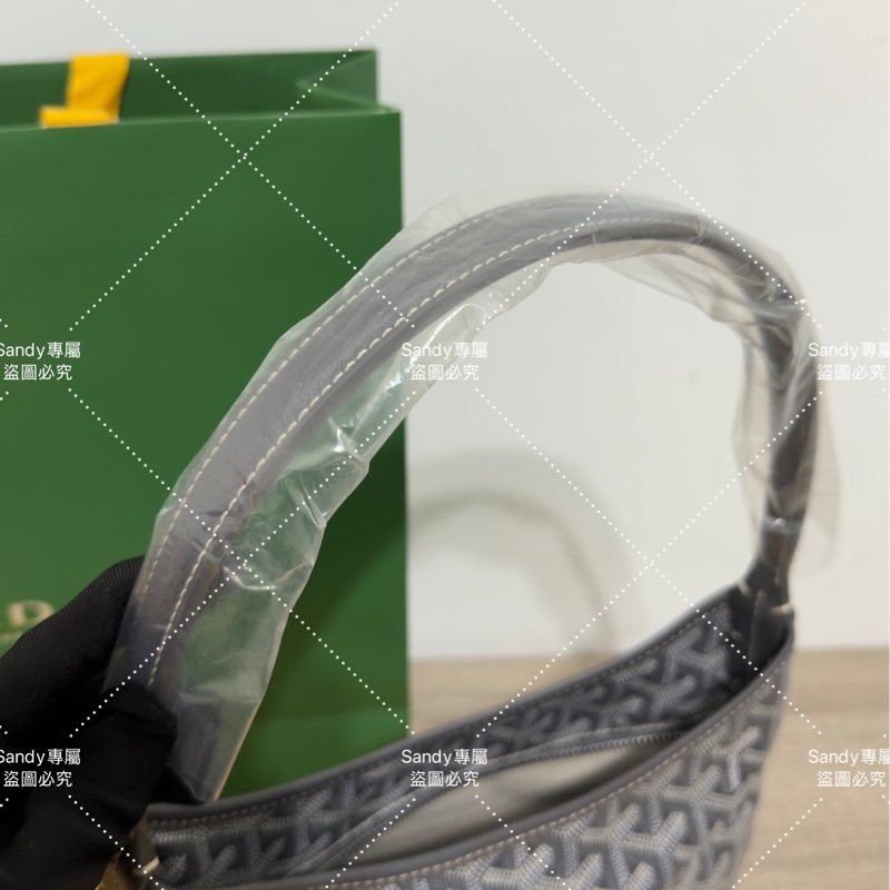 Goyard mini hobo 灰色 全新全配-30