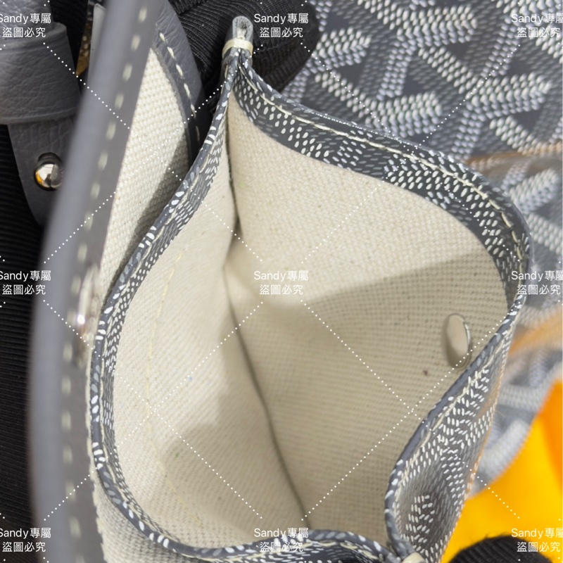 Goyard mini hobo 灰色 全新全配-36
