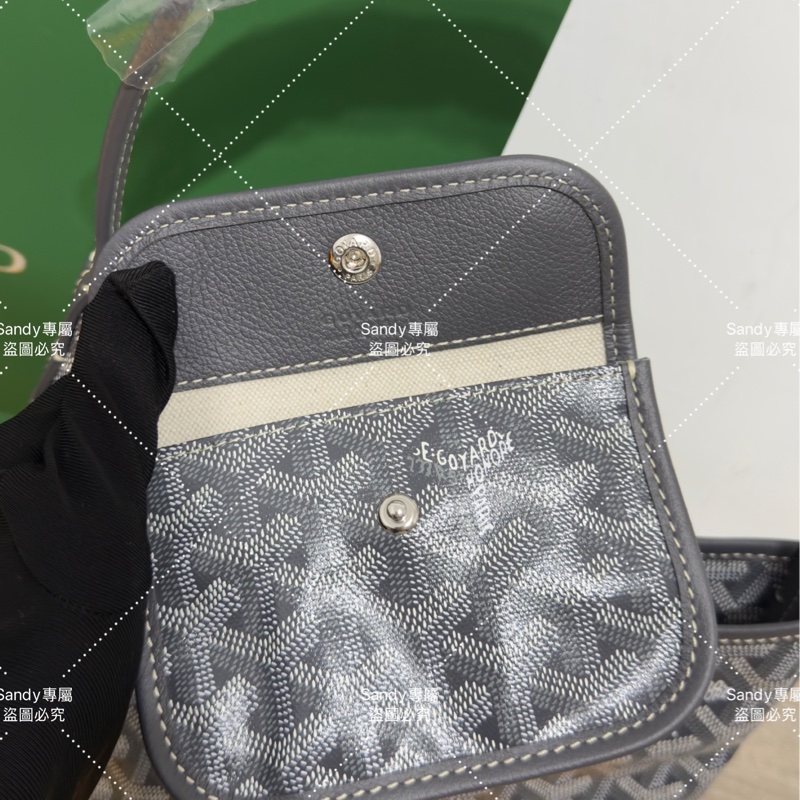 Goyard mini hobo 灰色 全新全配-42
