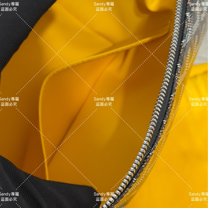 Goyard 洗漱包 飯盒包 黑色 全新全配  （可搭肩帶自行改造包）-9