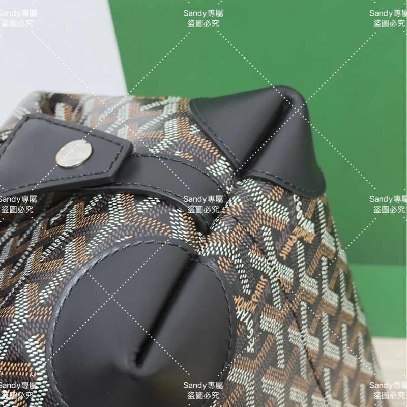 Goyard 洗漱包 飯盒包 黑色 全新全配  （可搭肩帶自行改造包）-25