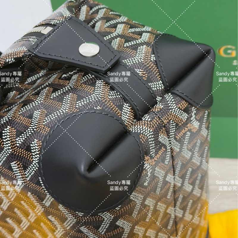 Goyard 洗漱包 飯盒包 黑色 全新全配  （可搭肩帶自行改造包）-26