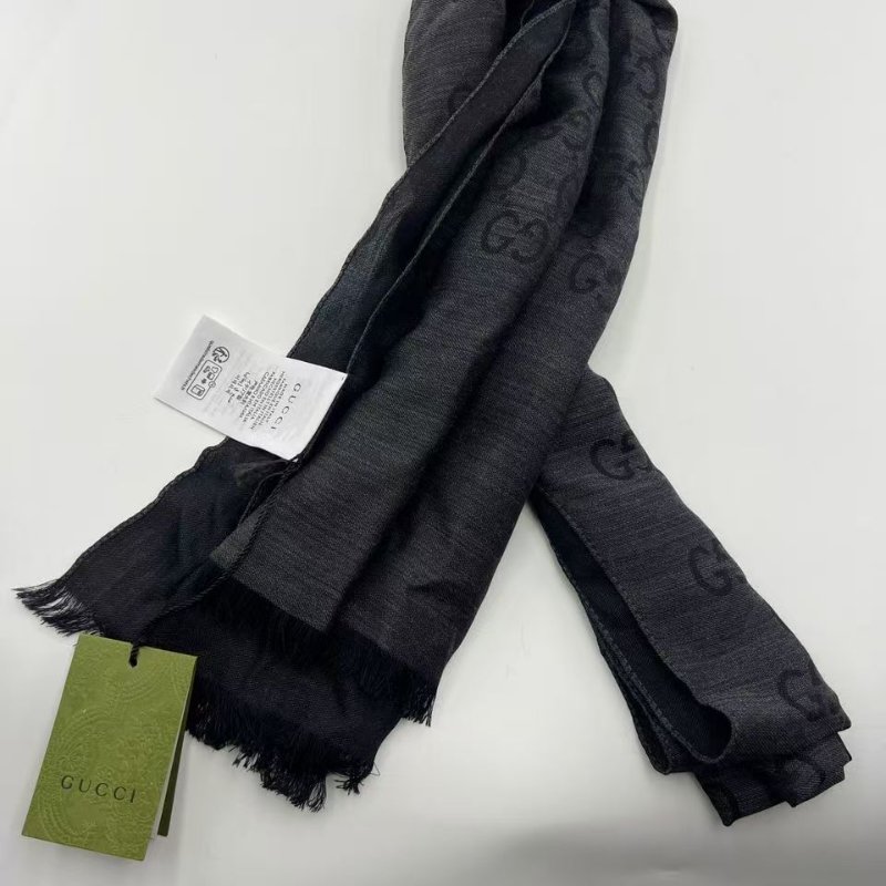 古馳經典老花圍巾-6