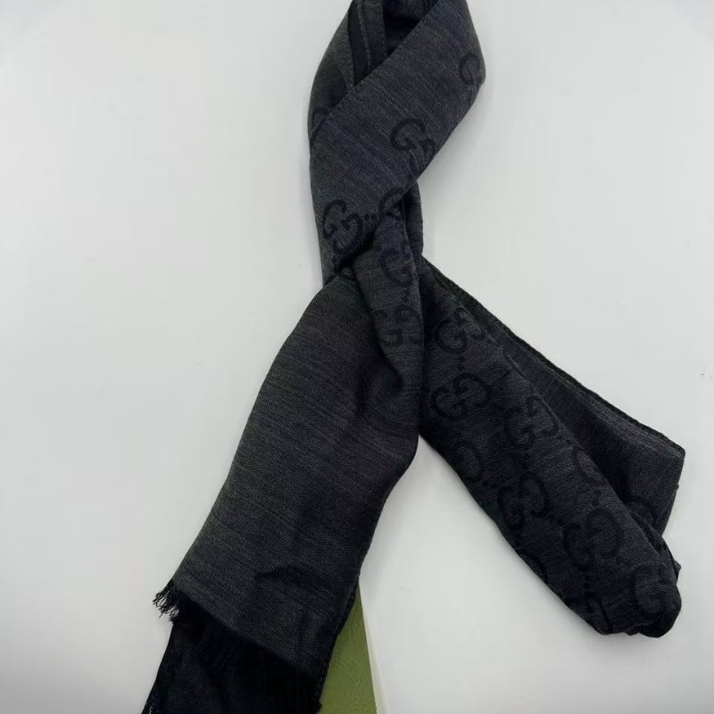 古馳經典老花圍巾-7