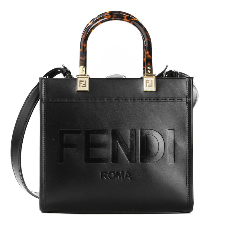 FENDI 亮面小號手提包 25SS (8BH394 ABVL F0KUR)-3