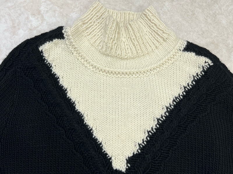 Louis Vuitton  LV 24SS撞色高領針織毛衣 Twice 娜璉同款-6