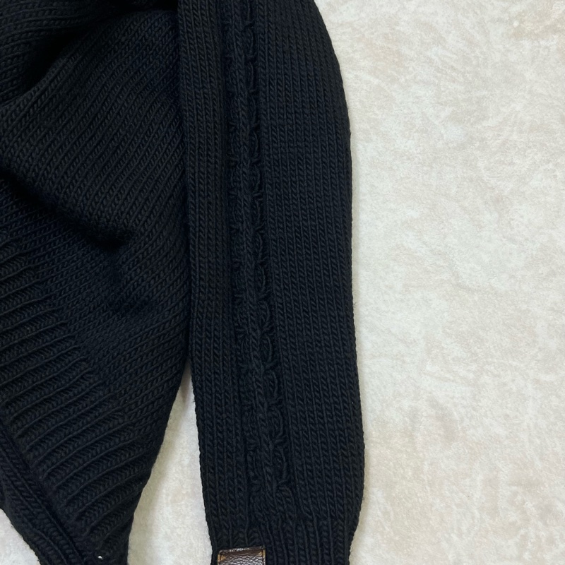 Louis Vuitton  LV 24SS撞色高領針織毛衣 Twice 娜璉同款-14