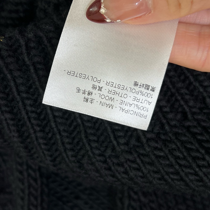 Louis Vuitton  LV 24SS撞色高領針織毛衣 Twice 娜璉同款-15