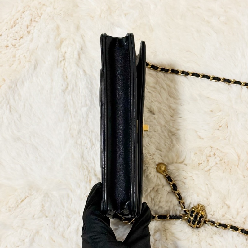 CHANEL WOC 黑金核桃 芯片款 全網最低價❤️-4