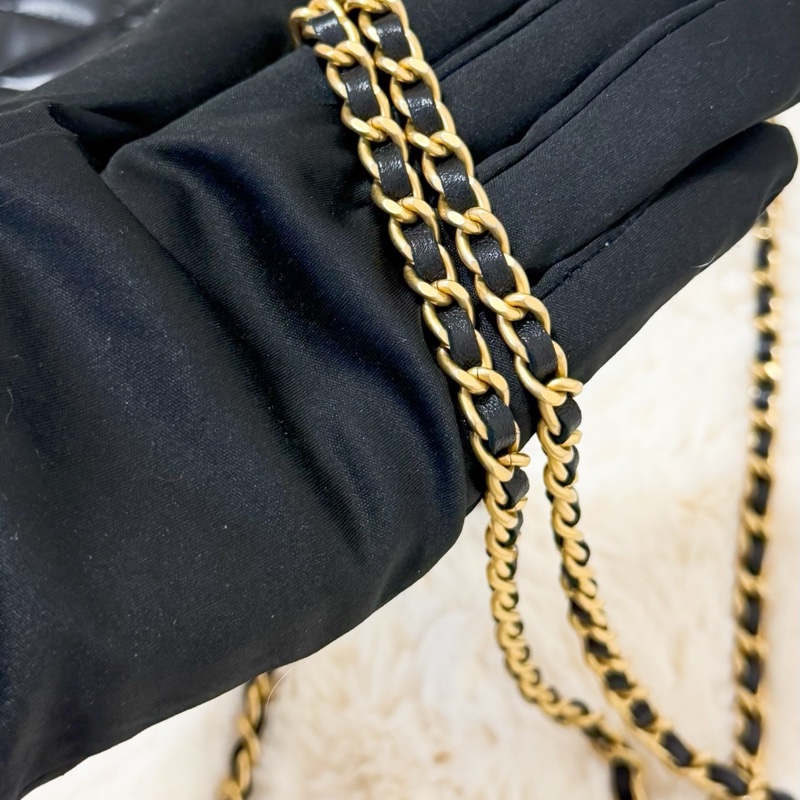 CHANEL WOC 黑金核桃 芯片款 全網最低價❤️-6