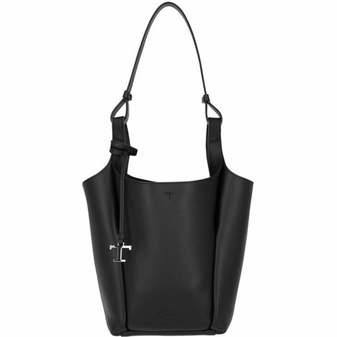 TODS 永恆經典小水桶包 黑色