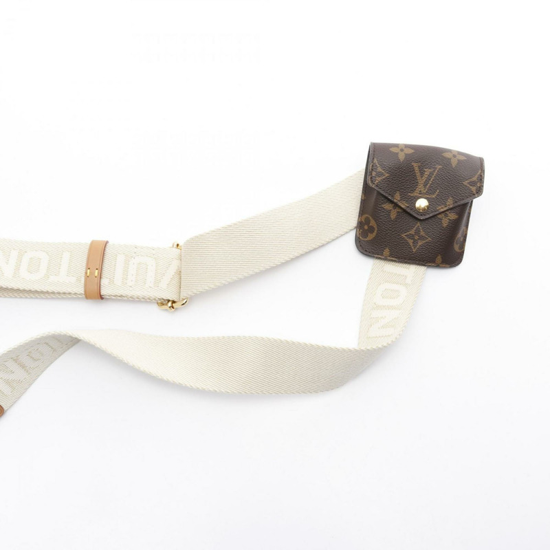 路易威登多功能斜背包,塗層帆布和皮革材質,飾有Monogram圖案,棕色,M80446-7