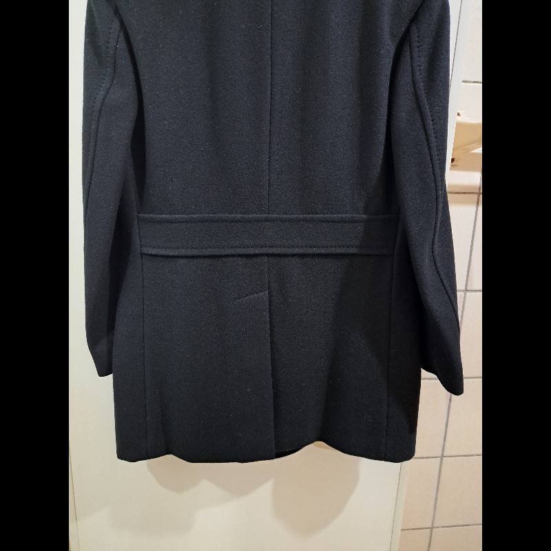 極美品/Burberry 男神大衣/羊毛+羊絨-11