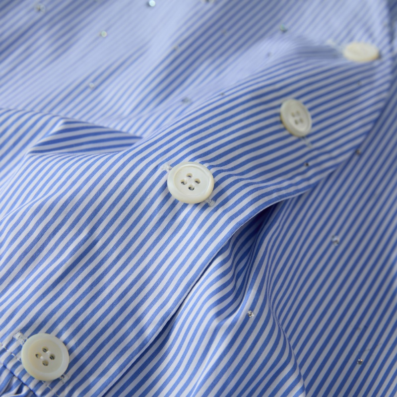 ❤️MIU MIU 千金風 藍色連衣裙-5