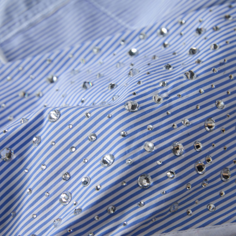 ❤️MIU MIU 千金風 藍色連衣裙-6