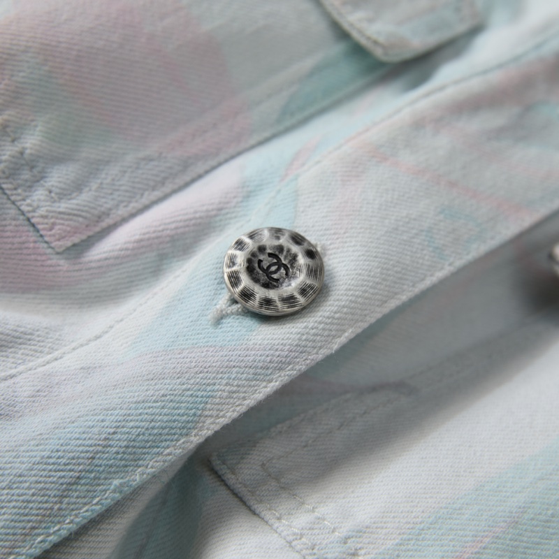 ❤️CHANEL 走秀款 特殊暈染 時尚外套 精美內襯-6