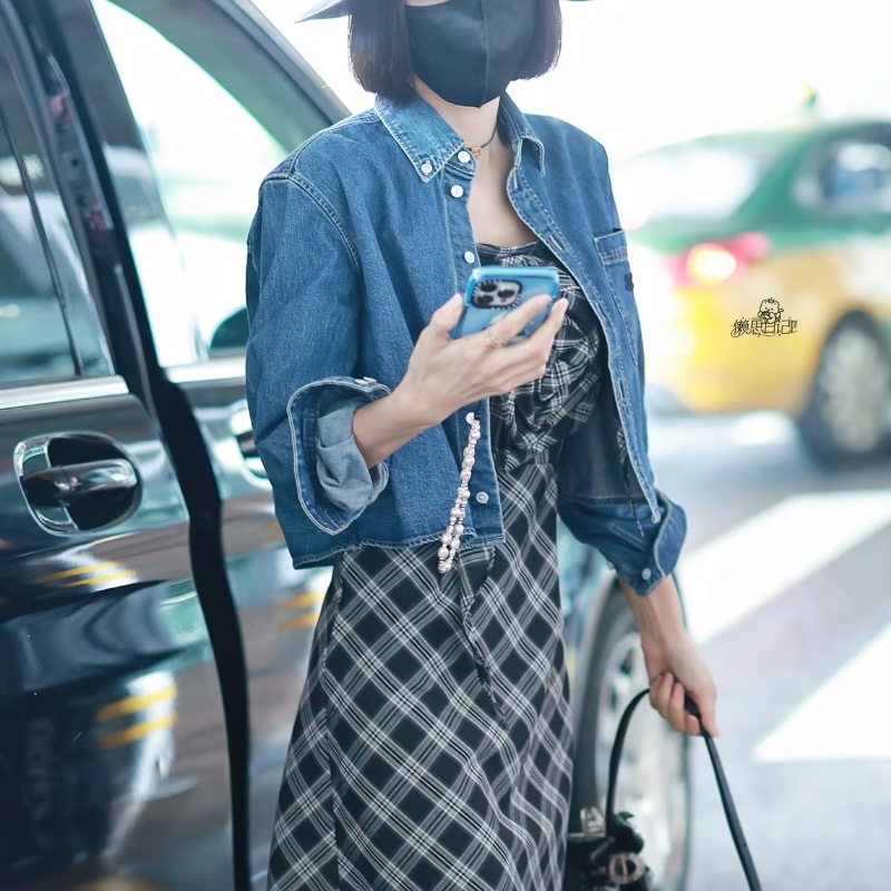 ❤️ CELINE 明星同款 時尚牛仔外套-2