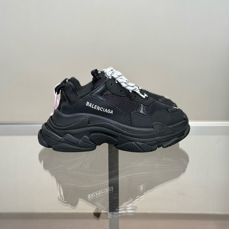 98新Balenciaga/巴黎世家 Triple S 黑色老爹鞋 尺碼/36碼-2