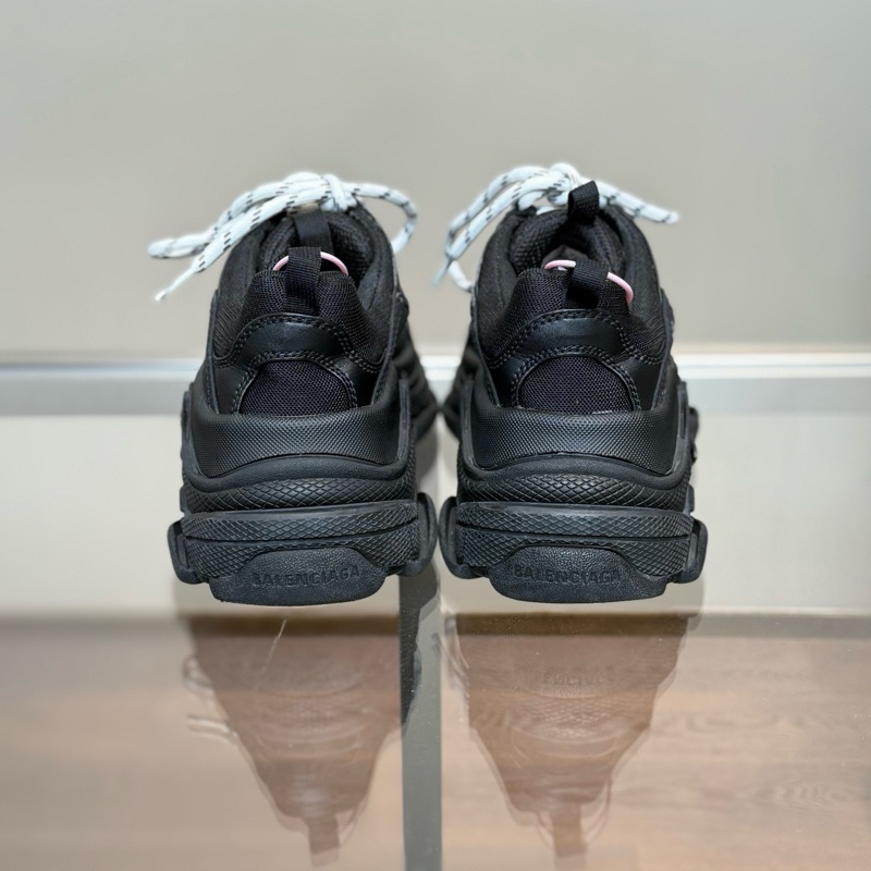98新Balenciaga/巴黎世家 Triple S 黑色老爹鞋 尺碼/36碼-3