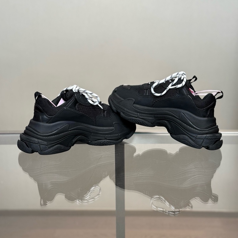 98新Balenciaga/巴黎世家 Triple S 黑色老爹鞋 尺碼/36碼-5
