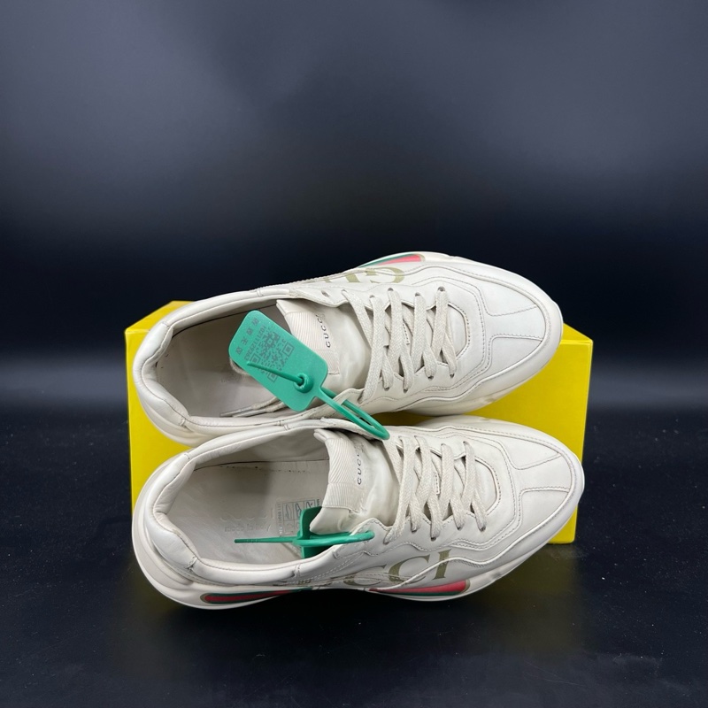 95新GUCCI古馳 Rhyton 象牙白 碼數 37.5 無附件-4